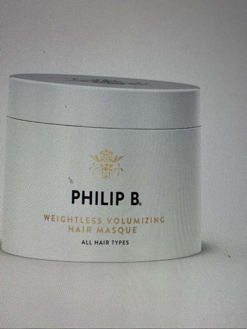 Weightless Volumizing Hair Masque - White